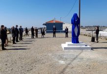 O Κωστής Παλαμάς στον φυσικό του χώρο – η νέα προτομή του κοσμεί το Μουσείο Άλατος