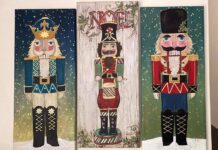 Χριστουγεννιάτικη έκθεση ζωγραφικής, κεραμικής και κατασκευών 55 καλλιτεχνών του ”ΠΑΡΤΥ” καλλιτεχνικού εργαστηρίου.